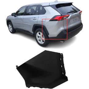 FitParts Compatible With Rear Bumper Cover Left Driver Side 2019-2023 Toyota RAV4 Canada Built LE XLE XSE SE Limited. New, Primed and Ready for Paint. 521620R906 in Saudi Arabia
