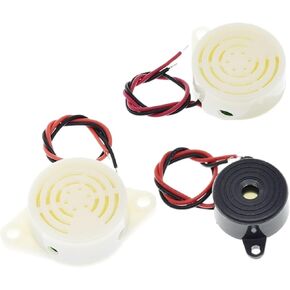 95DB Alarm High-Decibel 3-24V 12V Electronic Buzzer Beep Alarm Intermittent Continuous Beep SFM-27(SFM-20B) in Saudi Arabia