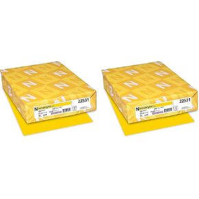 Neenah Paper 22551 Color Paper, 24lb, 8 1/2 x 11, Re-Entry Red, 500 Sheets in Kuwait