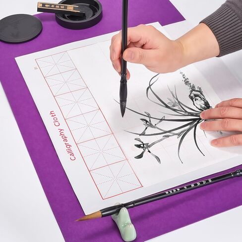 مجموعة فرش الخط الصيني، كتابة احترافية على الماء من سومي، مجموعة لوحات يابانية للمبتدئين in Kuwait