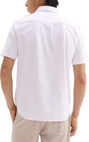 Theory Men's Irving Short Sleeve in Structure Knit in Saudi Arabia