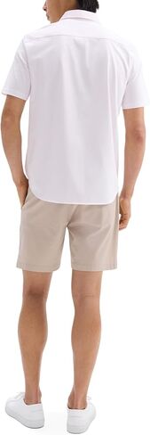Theory Men's Irving Short Sleeve in Structure Knit in Saudi Arabia
