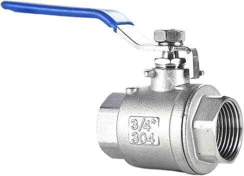 1pcs 304 Stainless Steel ball valve inner wire Full bore valve 4/6 water distribution switch valve(DN8,201material quality) in Saudi Arabia