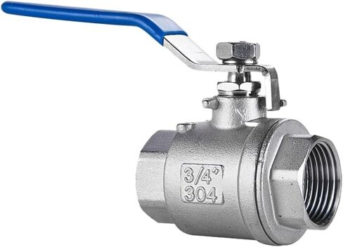 1pcs 304 Stainless Steel ball valve inner wire Full bore valve 4/6 water distribution switch valve(DN8,201material quality) in Saudi Arabia