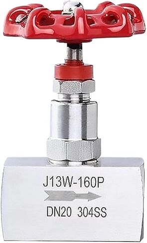 1pcs 304 stainless steel needle valve J13W-160P threaded internal thread stainless steel ball valve 4 point(DN10,316Lmaterial quality) in Saudi Arabia