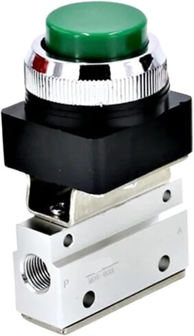 1PCS Pneumatic Mechanical Valve MOV-01 MOV-02 MOV-03 MOV-03A Manual Valve Air Switch Control Valve Push Button Momentary(MOV-01) in Saudi Arabia