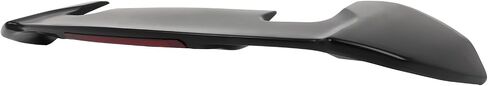 ECCPP خلفي نافذة سقف المفسد جناح مع خفيفة الفرامل 3RD ABS ملاءمة لعام 2014-2019 ل Honda Fit Roof Spoiler Matte أسود السقف الخلفي المفسد in Saudi Arabia