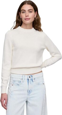 GAP Women's High Neck Cotton Crew Sweater in Saudi Arabia