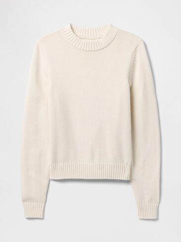 GAP Women's High Neck Cotton Crew Sweater in Saudi Arabia