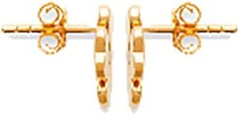 أقراط Clover stud arock 18k مطلي بالذهب I hypoallergenic أقراط I أربع أوراق البرسيم ، أقراط زهرة I St Patricks يوم إيرلندي أربع أوراق البرسيم المجوهرات أنا العصرية الأزهار الأقراط in Kuwait