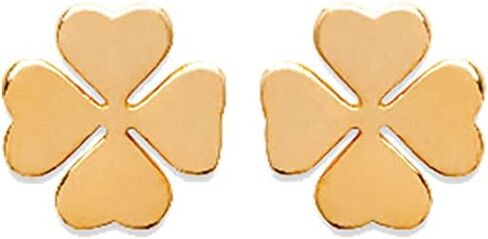 أقراط Clover stud arock 18k مطلي بالذهب I hypoallergenic أقراط I أربع أوراق البرسيم ، أقراط زهرة I St Patricks يوم إيرلندي أربع أوراق البرسيم المجوهرات أنا العصرية الأزهار الأقراط in Kuwait