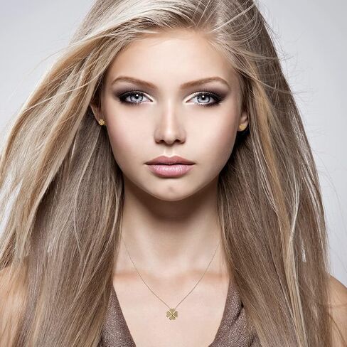 أقراط Clover stud arock 18k مطلي بالذهب I hypoallergenic أقراط I أربع أوراق البرسيم ، أقراط زهرة I St Patricks يوم إيرلندي أربع أوراق البرسيم المجوهرات أنا العصرية الأزهار الأقراط in Kuwait