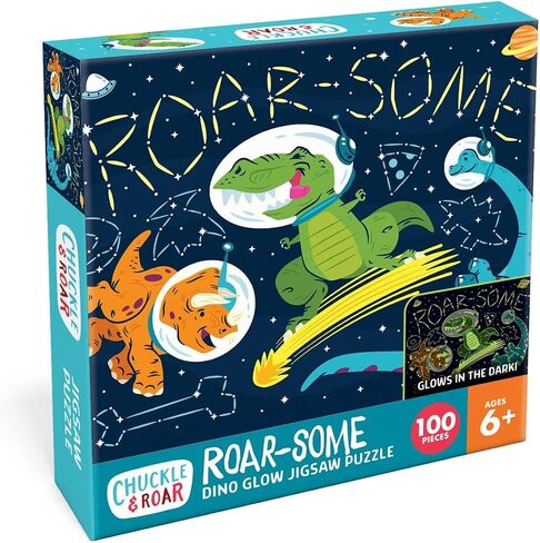 Chuckle & Roar - Cool Cats Puzzle - Engaging and Educational Puzzles for Kids - Larger Pieces Designed for Preschool Hands - 100 PC Jigsaw Puzzle in Saudi Arabia
