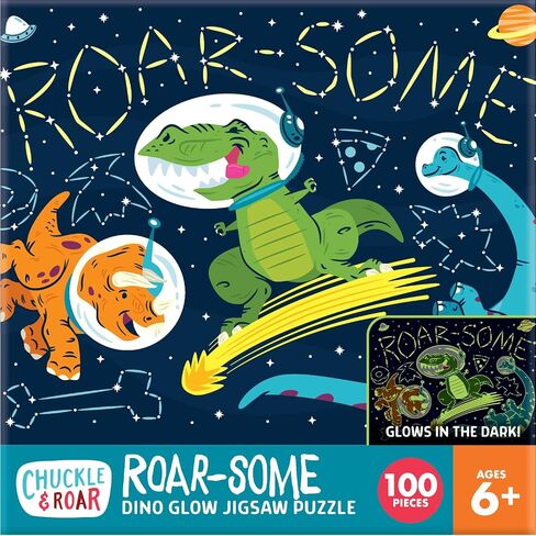 Chuckle & Roar - Cool Cats Puzzle - Engaging and Educational Puzzles for Kids - Larger Pieces Designed for Preschool Hands - 100 PC Jigsaw Puzzle in Saudi Arabia