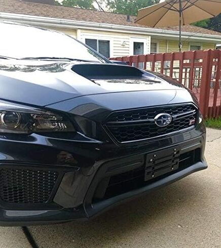حامل اللوحة الأمامية لوحة الترخيص ، حامل مُثني ، قوس محول مجموعة ، لخصم كمية Subaru (جميع الطرز) (9.95 دولار إلى 6.50 دولار) (كل مسامير + 4 مسامير و 4 مصممة في المكسرات) (1) in Saudi Arabia