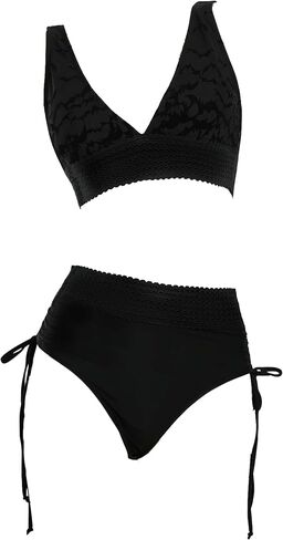 Meowcos Goth Bikini Swimsuit Design Design Forcking Swimsuit Dark Style Suit Gothic Gothic Suit in Saudi Arabia