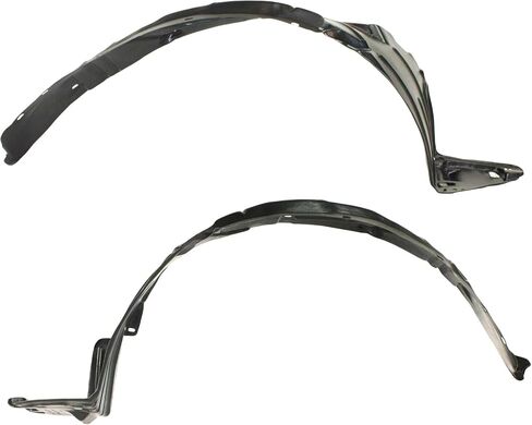 Evan Fischer Fender Liner Front ، سائق وجانب الركاب متوافق مع 2004-2005 Honda Civic Plastic Material ، مجموعة من 2 ، (2) خطوط Fender - HO1249121 ، HO1248121 in Saudi Arabia