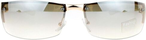 PASTL Half Rim Rimless Style Rectangular Sunglasses Unisex Classic Fashion UV 400 in Saudi Arabia