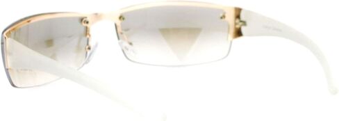 PASTL Half Rim Rimless Style Rectangular Sunglasses Unisex Classic Fashion UV 400 in Saudi Arabia