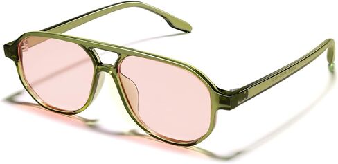 VANLINKER Retro 70s Aviator Sunglasses for Women Men,Classic Square Vintage Trendy Hexagonal Shades 2025 UV400 VL9870 in Saudi Arabia