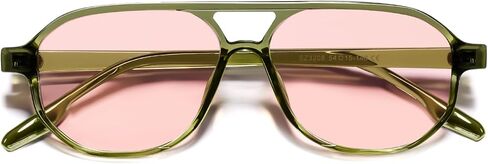 VANLINKER Retro 70s Aviator Sunglasses for Women Men,Classic Square Vintage Trendy Hexagonal Shades 2025 UV400 VL9870 in Saudi Arabia