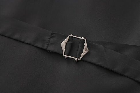 H&ZY Mens Suit Vest Paisley Victorian Costume Jacquard Floral Formal Waistcoat Gothic Steampunk Vests Tie Set in Kuwait