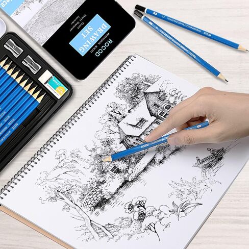 أقلام رسم احترافية من 6B إلى 4H للرسم للأطفال والكبار، قلم جرافيت فني للفنانين المبتدئين في الرسم in Kuwait