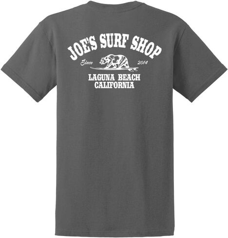 JOES SURF SHOP Men's California Logo Heavyweight Tees in Kuwait