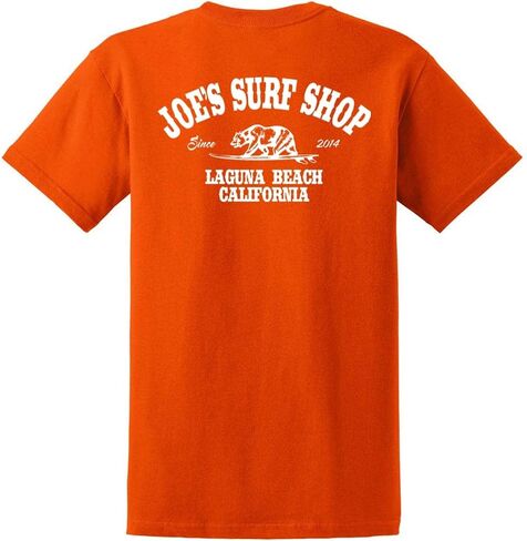 JOES SURF SHOP Men's California Logo Heavyweight Tees in Kuwait