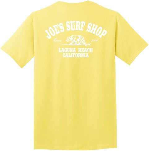 JOES SURF SHOP Men's California Logo Heavyweight Tees in Kuwait