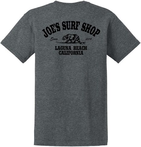 JOES SURF SHOP Men's California Logo Heavyweight Tees in Kuwait