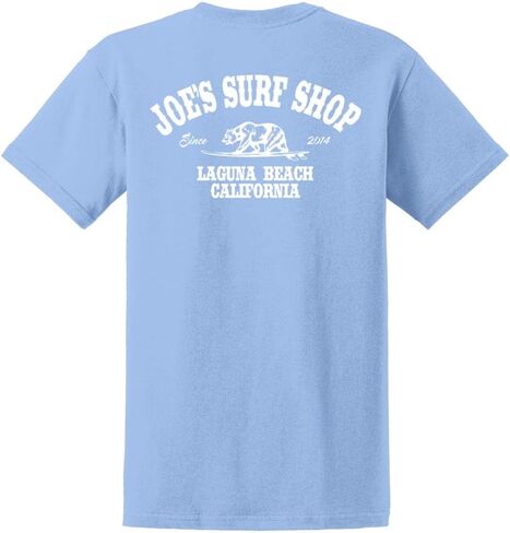 JOES SURF SHOP Men's California Logo Heavyweight Tees in Kuwait
