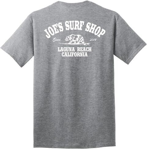 JOES SURF SHOP Men's California Logo Heavyweight Tees in Kuwait