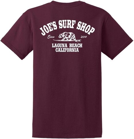 JOES SURF SHOP Men's California Logo Heavyweight Tees in Kuwait