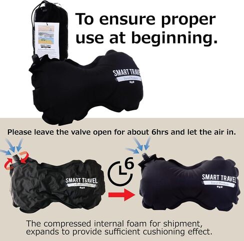 Smart Travel Travel Products Lumbar Pillow Inflatable Lumbar Support Pillow Travel Pillows for Airplane Long Flight Essential for Women Men Kids in Saudi Arabia