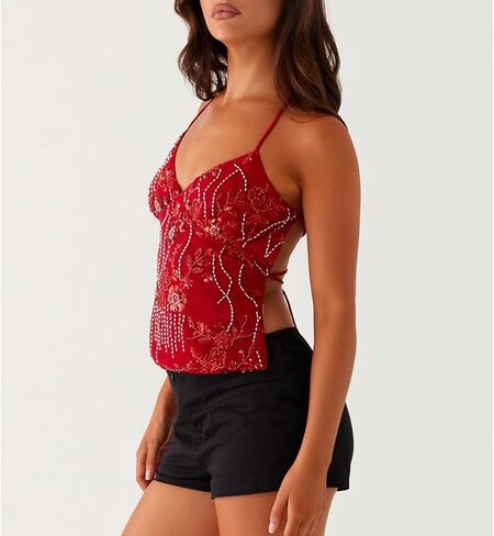 Women Strapless Floral Print Bandeau Tube Crop Top Y2k Fold Over Graphic Tube Tops Reversible Slim Fit Shirt Summer in Kuwait