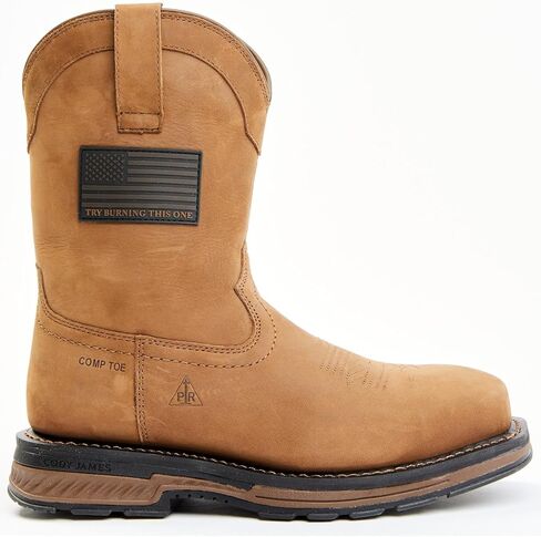Cody James Men 10 "Disruptor Western Work Boot Nano Composite Toe - BCJC0SPW150 in Saudi Arabia