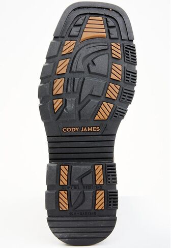 Cody James Men 10 "Disruptor Western Work Boot Nano Composite Toe - BCJC0SPW150 in Saudi Arabia