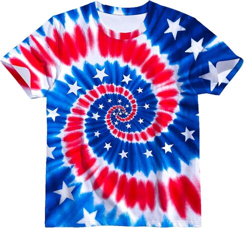 صبغة ربطة عنق الرجعية للرجال قمصان 70s الثمانينيات من القرن الماضي in Kuwait