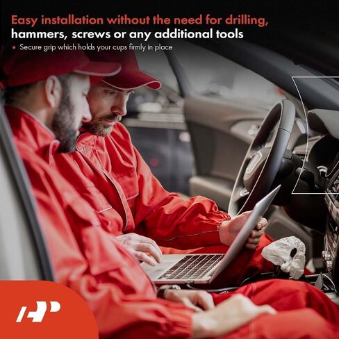 A-Premium Cup Holder متوافق مع RAM 1500 ، 2500 ، 3500 ، 4500 ، 5500 ، 2019-2024 ، لوحة الباب اليسرى واليسرى in Saudi Arabia