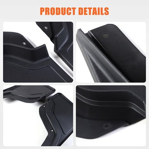 للاطلاع على إكسسوارات الالتقاط الهاممر EV اللوحات الطينية ، حراس Mudguards 2pcs ، واقي دفقة خلفية لا يوجد حفر مطلوب مع Hummer EV Pickup 2022 2023 2024 2025+ (ABS) in Saudi Arabia
