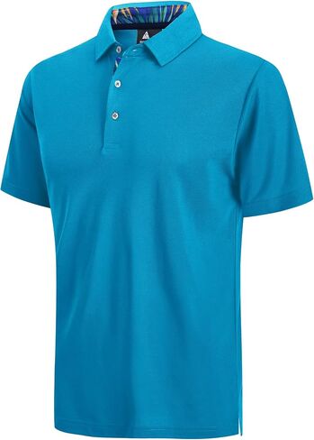 ZITY Polo Shirts for Men Golf Polo Casual Shirts Short Sleeve Moisture Wicking Collared Shirts in Saudi Arabia