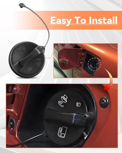 Fuel Tank Filler Cap Fit for Chevy Corvette 2006-2013 Cadillac CTS 2005-2011 SRX 2005-2009 STS 2005-2011 XLR 2006-2009, Gas Cap Replace GT303 15832215 in Saudi Arabia