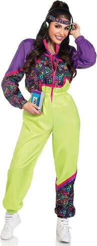 Leg Avenue Womens 2 PC Rad 80s TrackSuit in Saudi Arabia