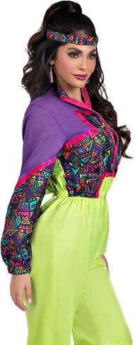 Leg Avenue Womens 2 PC Rad 80s TrackSuit in Saudi Arabia