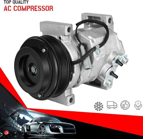 ضاغط تكييف الهواء Cciyu مناسب لـ Cadillac Deville 4.6L 2000-2005 AC مضخة AC مع القابض 2012-2013 لـ Chevrolet Silverado 1500 4.3L in Saudi Arabia