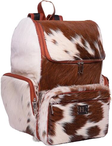 Womens Cowwhide Bagpack Bagpack Casure Diaper Bag Print Print Bag Patchwork Pattern Pattern Backpack Weekender Counter Bag in Kuwait