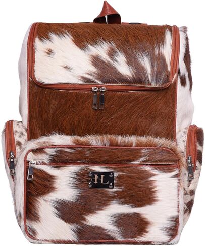 Womens Cowwhide Bagpack Bagpack Casure Diaper Bag Print Print Bag Patchwork Pattern Pattern Backpack Weekender Counter Bag in Kuwait