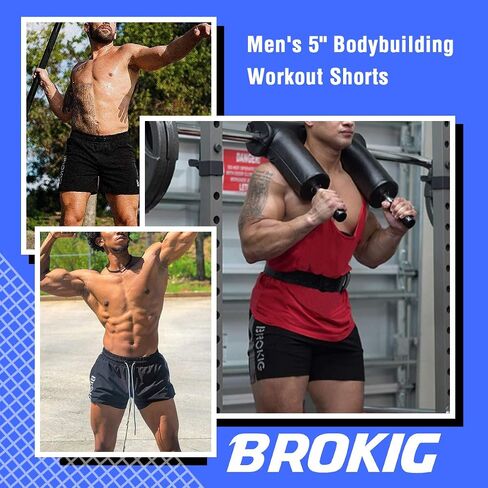 شورتات الأجسام في Brokig Men 5 بوصات في مجال كمال الأجسام الصالحة الرياضية in Saudi Arabia
