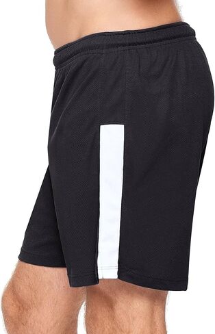 Expert Brand USA-Made Men's Oxymesh Dry Fit Premium Athletic Shorts with Briefs in Saudi Arabia